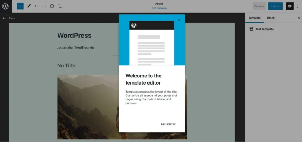 1. Full Site Editing Feature