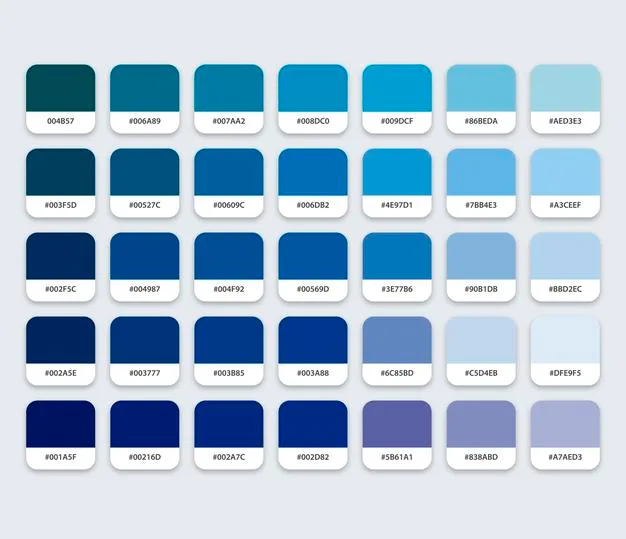 website color palette